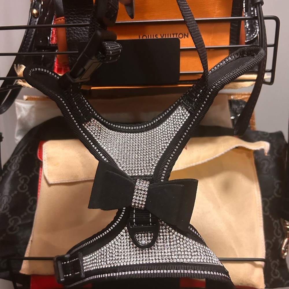 Rhinestone Dog Harness